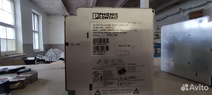 Источник питания quint-PS-3X400-500AC 24DC 20