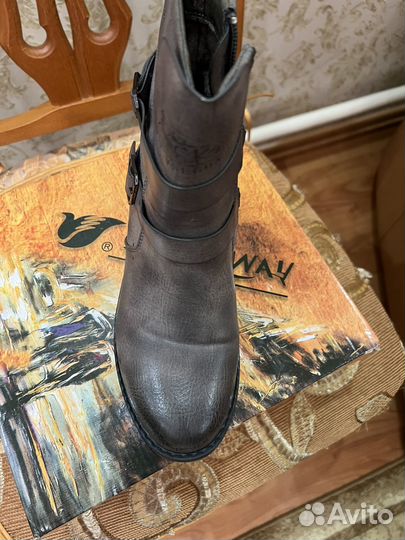 Ботинки женские 36 размер кожа новые