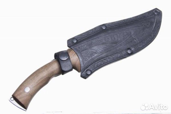 Разделочный нож «Зодиак рукоять дерево»