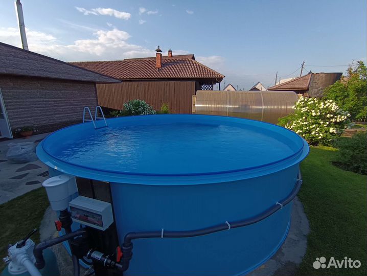 Пластиковый бассейн