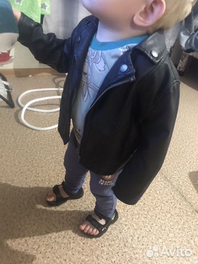 Кожанка детская 86 размер