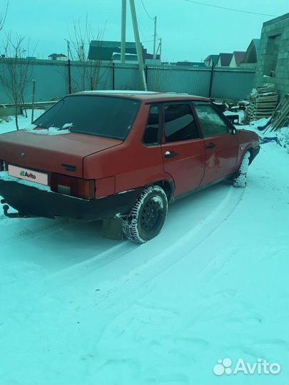 ВАЗ 21099 1.5 МТ, 1993, 250 000 км