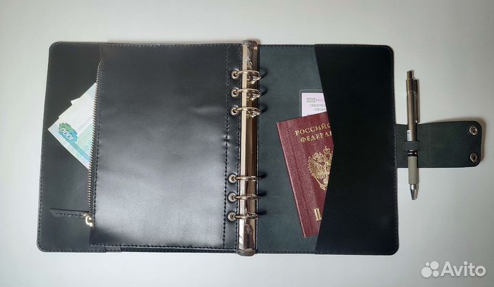 Ежедневник из натуральной кожи