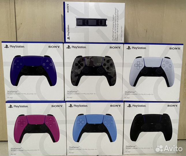 Джойстик ps5 dualsense, новый