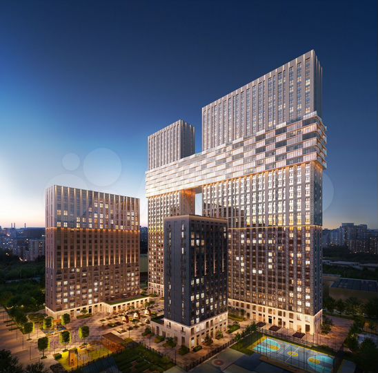 1-к. квартира, 35 м², 32/39 эт.