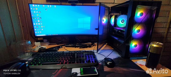 Игровой компьютер rtx 3050 OEM 8 гб