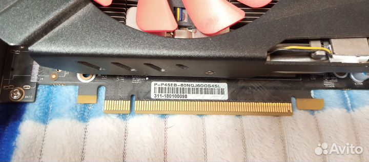 Видеокарта p104 100 pcl-e 4GB
