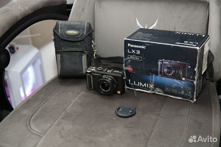 Panasonic lumix dmc-lx3 (Полный комплект + чехол)