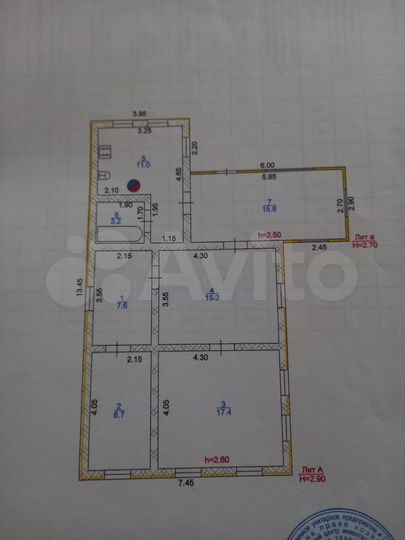 Дом 79 м² на участке 20 сот.