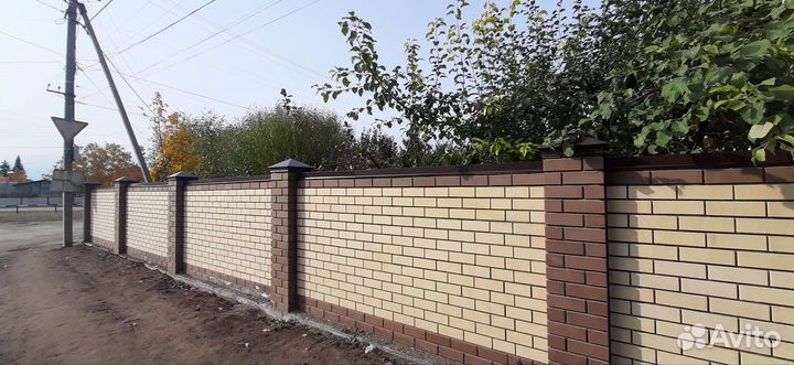 Колпаки на забор