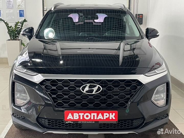 Hyundai Santa Fe 2.2 AT, 2018, 111 386 км