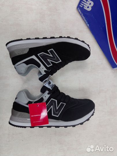 Кроссовки new balance 574 замш 39 размер