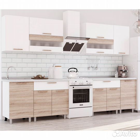 Кухонный гарнитур/кухня Айсбери 2,4 м