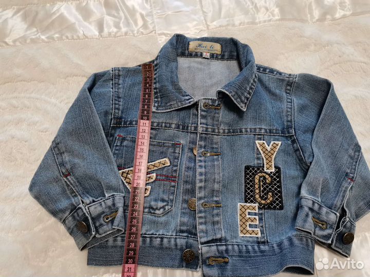 Джинсовая куртка для мальчика