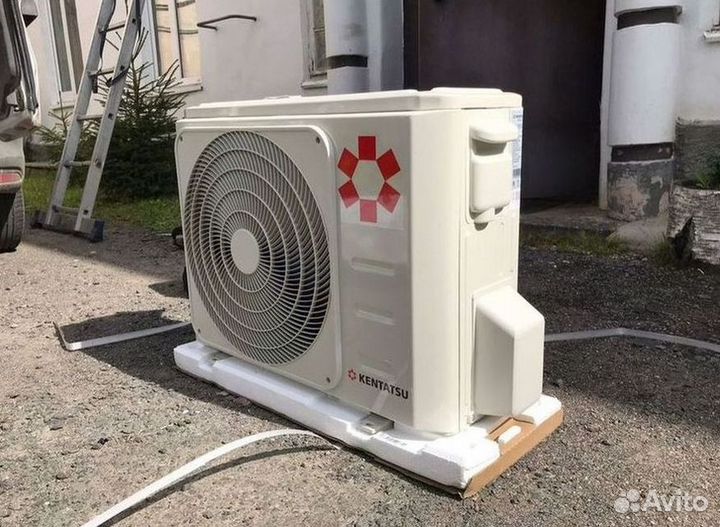 Сплит система с установкой