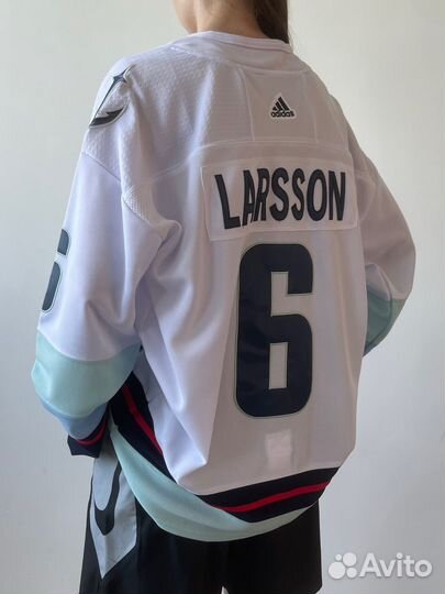 Джерс Adidas Seattle Kraken 6 Larsson