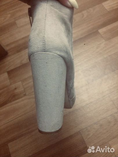 Ботильоны женские бежевые 36 р-р демисезон