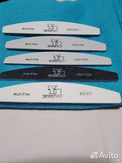 Набор пилок для ногтей (5 штук)