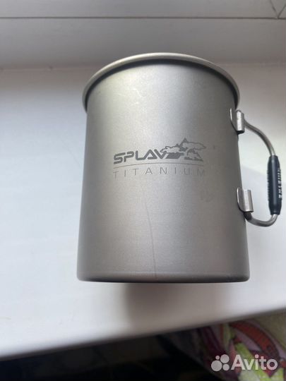 Титановая кружка сплав