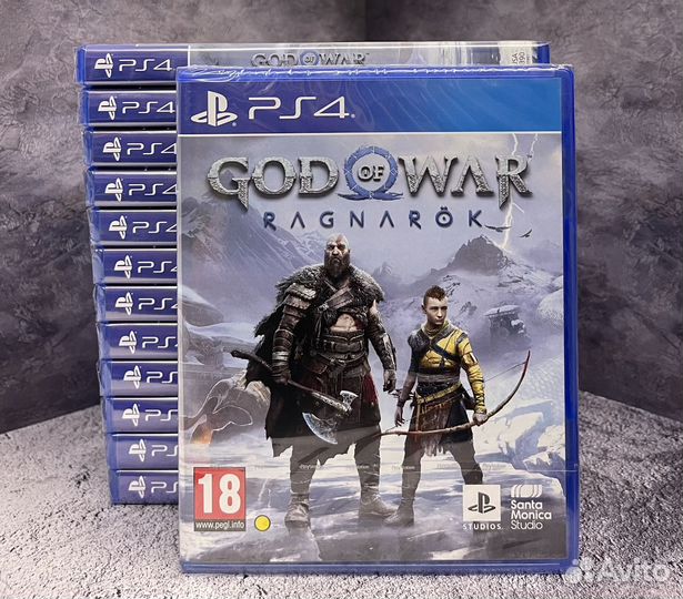 God of War Ragnarok на PS4 Новый диск