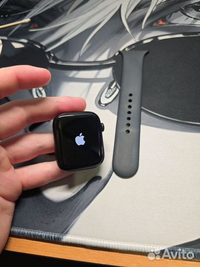 Смарт часы apple watch 9 45mm midnight