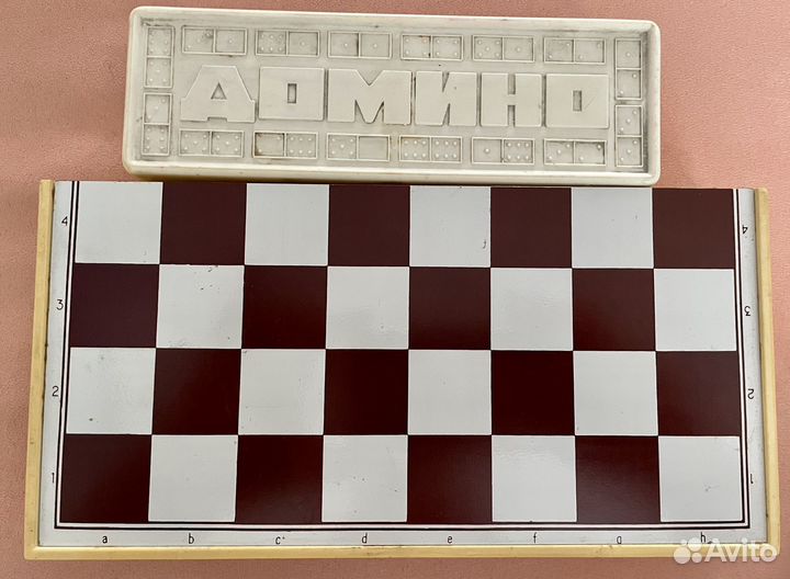 Шахматы, домино СССР