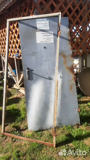 Металлическая дверь бу