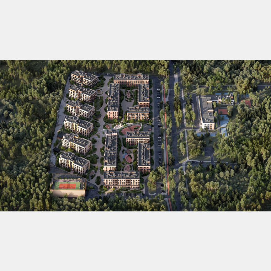 2-к. квартира, 68,3 м², 3/4 эт.