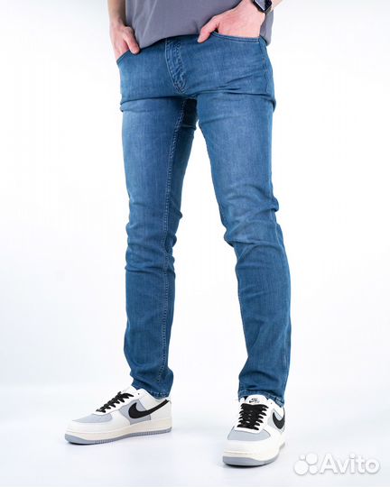 Джинсы Hugo Boss мужские (858-3160-1) (46-48 (W31), Синий, 46 (S)