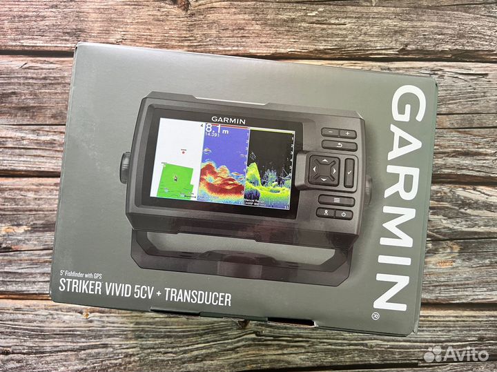 Эхолот Garmin striker Vivid 5cv с датчиком GT20