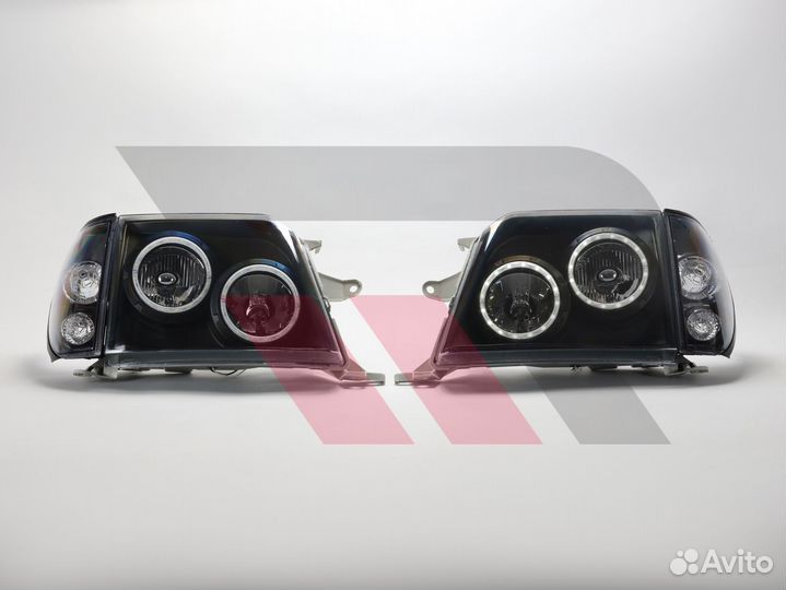 Фары Toyota Land Cruiser Prado 95 LED Темные