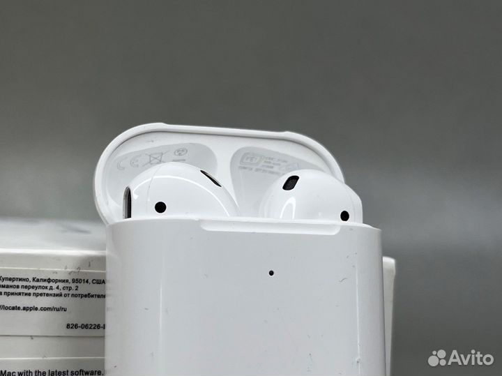Airpods 2 + гарантия 45 дней