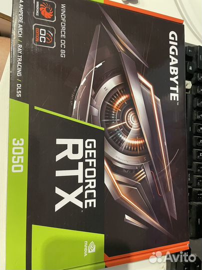Видеокарта gigabyte rtx 3050