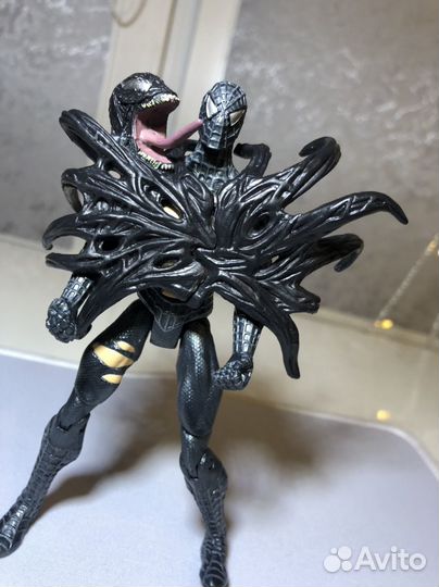 2006 Spider-Man 3 Battle Damaged Black Suit Hasbro