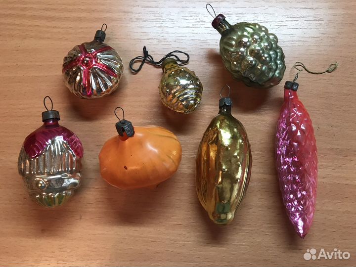 Елочные игрушки СССР