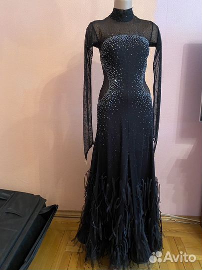 Платье для бальных танцев стандарт