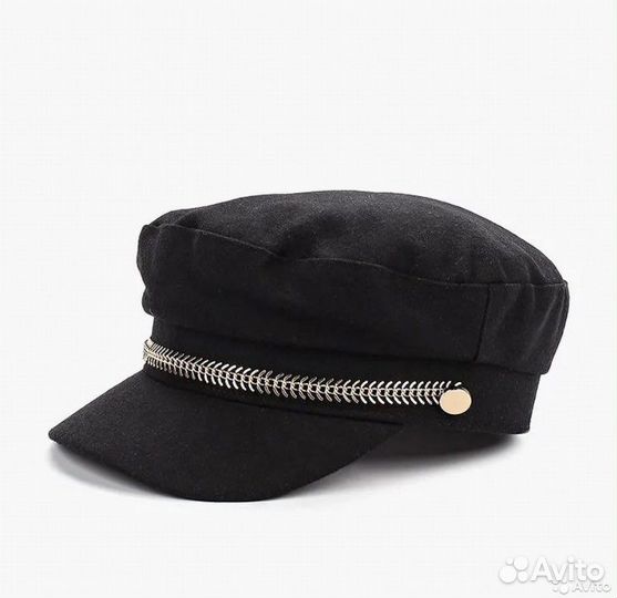 Кепка женская Mango черная и синяя