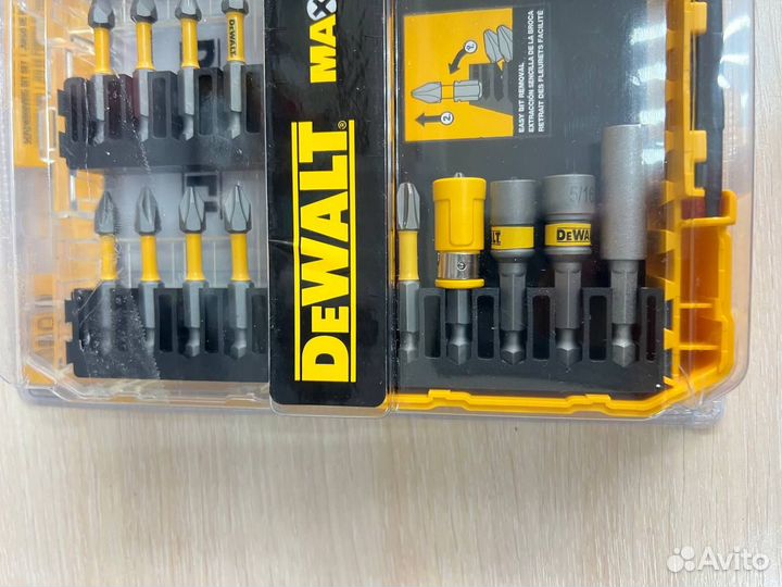 Набор оригинальных бит dewalt