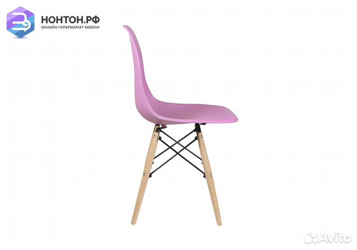 Стул обеденный Eames DSW розовый