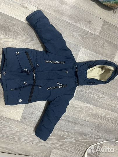 Пуховик для мальчика 110