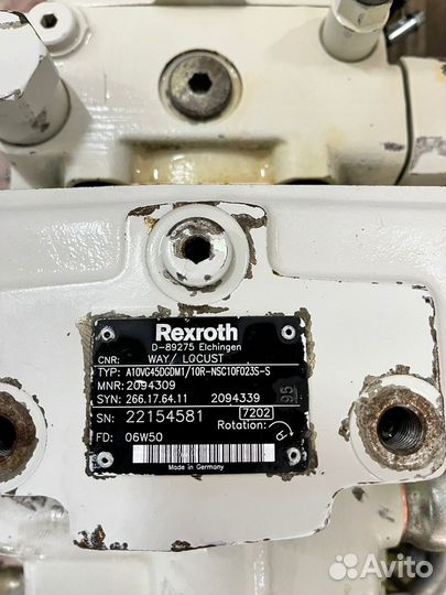 Гидромотор в сборе Rexroth D-89275