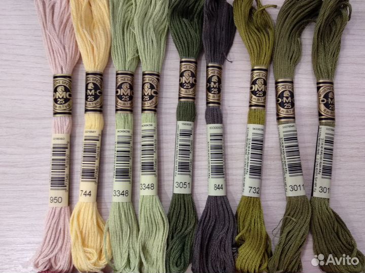 Нитки DMC новые