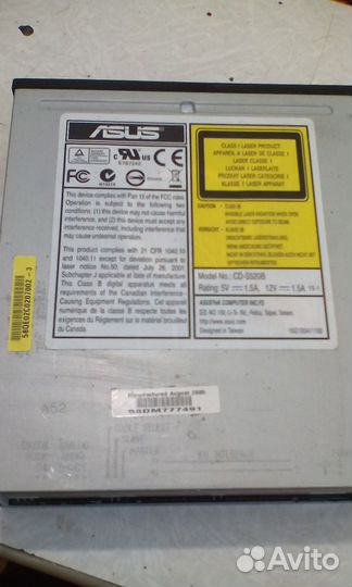 Привод dvd rw DVD ROM