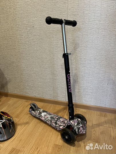 Самокат трехколесны Triumf active