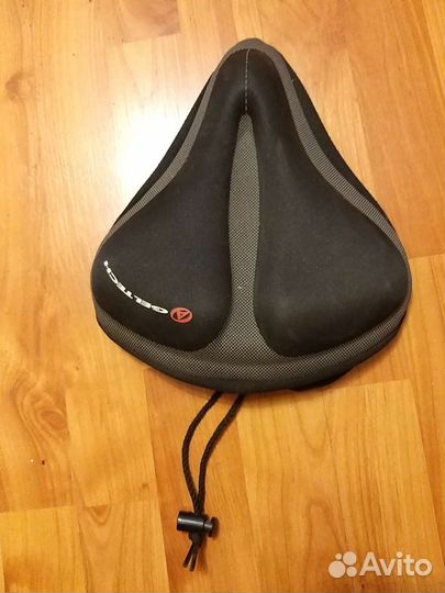 Седло на велосипед мягкое универсальное