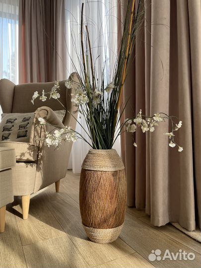 Ваза для цветов напольная