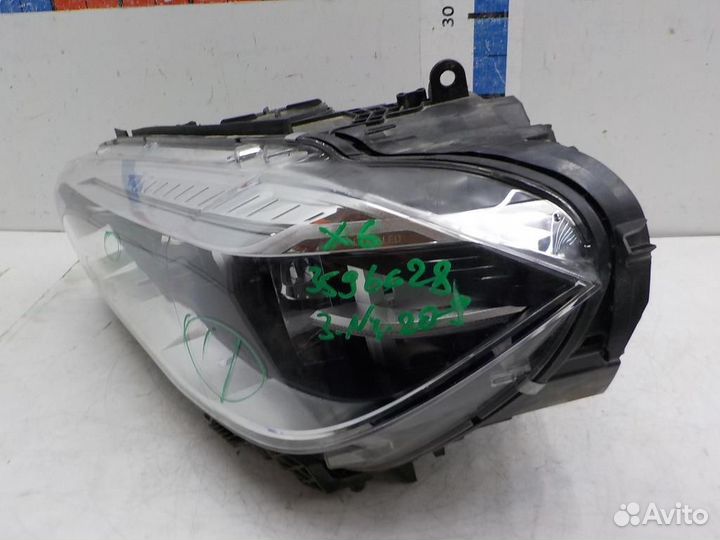 Фара левая BMW X6