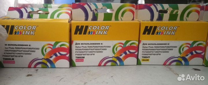 Картриджи струйные CLI-521,T0801,957XL, 953XL, 973