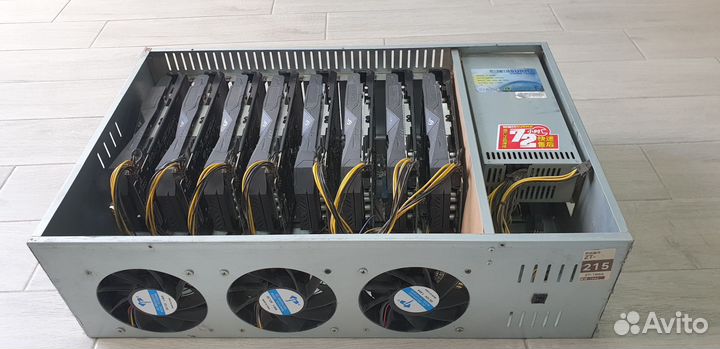 Майнинг ферма RX580 8Gb Sapphire
