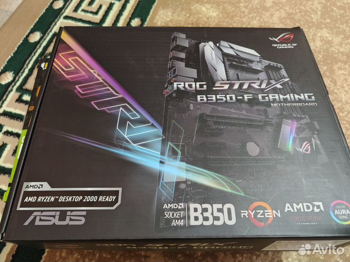 RTX 2060 + Ryzen 5 2600 + Asus RogStrix B350 + Hyp
